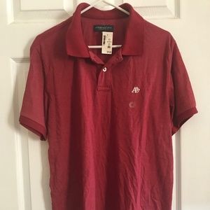 Men's Aeropostale Red Polo